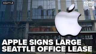 Apple signs new office space lease in South Lake Union, Seattle's largest since 2019