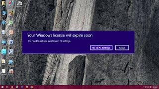 How to fix Your Windows License Will Expire Soon in Windows 10 PC (Easy No Software)