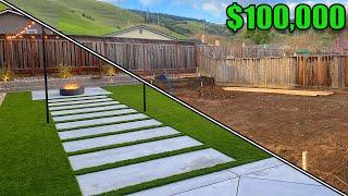 What $100,000 in Landscaping Looks Like in California!!