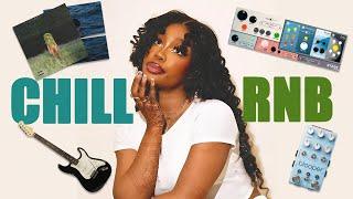 how to make chill textured rnb guitar samples for SZA