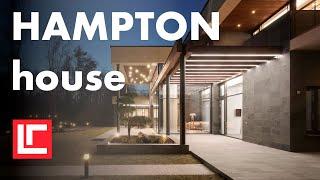 "Hampton house"- проект современного дома, 2 этажа со вторым светом.