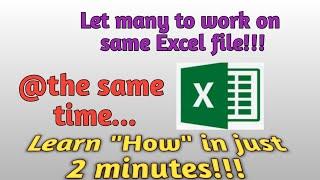 How To Share Excel File With Multiple Users To Edit & Work Simultaneously