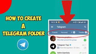 How To Group Chats On Telegram - How To Create Folders In Telegram