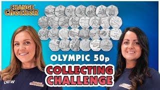 The Olympic 50p Collecting Challenge! How many can you collect?