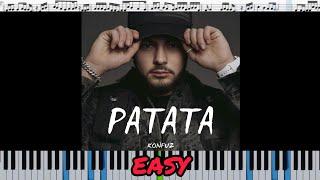 Konfuz — Ратата (кавер на пианино + ноты) EASY