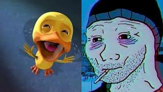 Crying Duck Audio Vs. Normal Audio