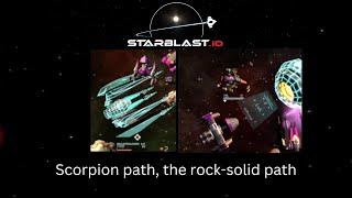 Starblast.io The Scorpion path: The Best Upgrade Path for Team Mode