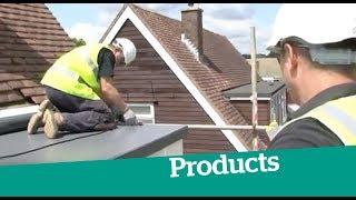 What options are available when it comes to a flat roof?