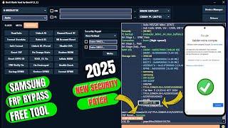 Samsung FRP Bypass ( New Securtiy Patch ) Android 12/13/14 | Samsung FRP Unlock Tool 2025