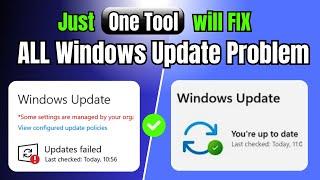 FIX All Windows Update Problems (With ONE TOOL) Windows 10/11