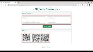 [SourceCode] Simple QR Code Generator using User Inputs in PHP