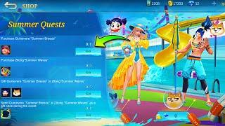 HOW TO GET ZILONG SUMMER & GUINEVERE SUMMER SKINS | 2 EMOTES & BORDER | SUMMER POOL PARTY EVENT | ML