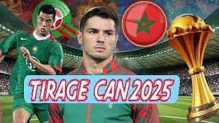 Le tirage de la Can25 (JO 2024) analyse