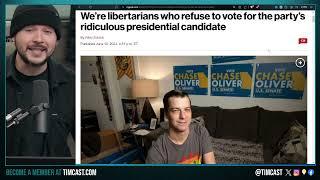 Libertarians Say VOTE TRUMP 2024, States REJECT Leftist LP Nominee as Trump WINS LP Support