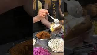 Best stuffed potato  Street food in Istanbul