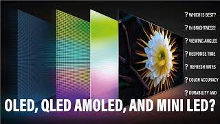 OLED vs QLED vs AMOLED vs Mini LED: Which is the best display? | RAY TRACE