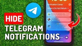 How To Stop Showing Telegram Notifications on Lock Screen and Notification Centre