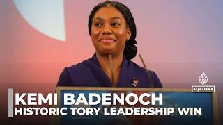 Kemi Badenoch elected leader of UK’s Conservative Party