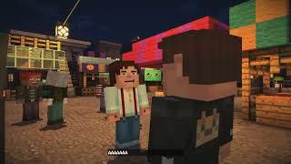 Jesse Screams At Aiden like Keemstar - Minecraft: Story Mode Modded
