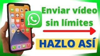  Como enviar VÍDEOS LARGOS por whatsapp y FOTOS sin perder calidad