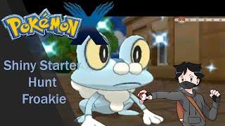 Shiny Starter Hunt: Froakie | Pokémon X