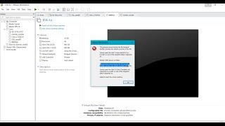 How to fix Module Disk Power on Failed in VMWare workstation.