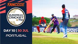  FanCode European Cricket T10 Portugal, 2022 | Night 10 | T10 Live Cricket