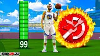 99 3PT “STEPH CURRY” BUILD is UNSTOPPABLE in NBA 2K23 