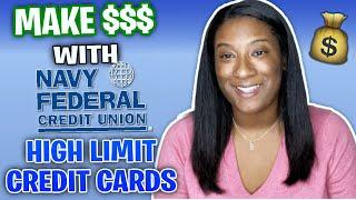 HOW To MAKE INCOME With Your NAVY FEDERAL HIGH LIMIT CREDIT CARDS... [YOU MUST WATCH THIS!]