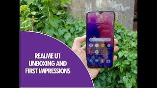 Realme U1 Unboxing, Hands on and Camera Samples- First Smartphone with Helio P70