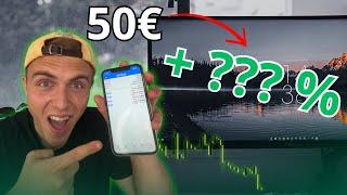 QUANTI SOLDI RIESCO A FARE CON 50€ DI CONTO IN MENO DI UN' ORA? [SCALPING FOREX TRADING]