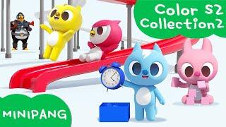 Learn colors with MINIPANG | Color S2 Collection2 |  MINIPANG TV 3D Play