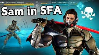 Jetstream Sam Gameplay  || itu x Samuel Rodrigues [MGRR Epic Mod Skin] || Shadow Fight 4 Arena