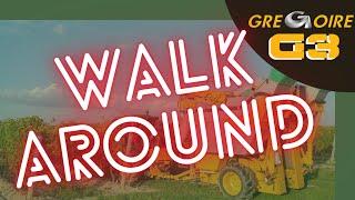 Gregoire G3.220 Tow-Behind Grape Harvester Walk Around