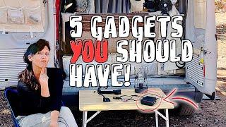 Solo Female VanLife | Best Gadgets For A Tiny Van!