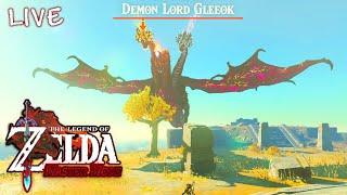 DEFEATING The Demon Lord Gleeok In Tears of The Kingdom Master Mode
