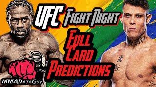 UFC Vegas 96 Full Card Predictions and Analysis