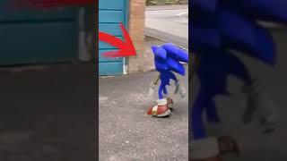 Sonic captado en camara en la vida real  (Parte 1)