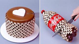 Oddly Satisfying Chocolate Cake Decorating Recipes | So Tasty Cake  | Homemade Cake Tutorials