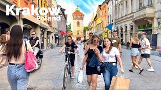 Krakow, Poland  - Summer  Walking Tour 4K-HDR  (▶177 min)