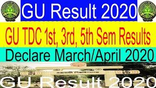 Gauhati University Result  2020 GU TDC 1st, 3rd, 5th Sem Results @Guportal.in