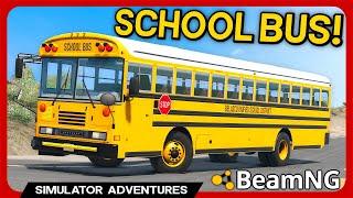 BeamNG's BEST School Bus Mod! - Wentward S3