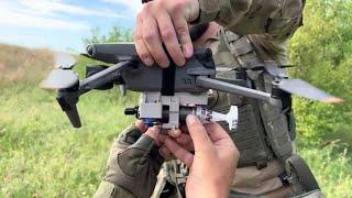  Ukrainian Soldiers Show How They Arm Small Commercial Drones With Even Smaller Payloads