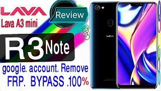 Lava R3 Note Remove FRP bypass Remove google account (LE982) Without Any device