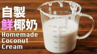Homemade Fresh Coconut Milk / Coconut Yogurt [Coconut meat is treasure, don't waste]