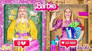 Barbie Bokek Populer vs Barbie Kaya Tidak Populer