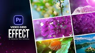 Video Grid/Video Wall Effect in Premiere Pro + FREE PSD | Adobe Rider