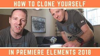 How to clone yourself in Adobe Premiere Elements 2018