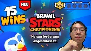 Schaffen wir die 15-0 im Championship Herausforderunug?  | Brawl Stars deutsch