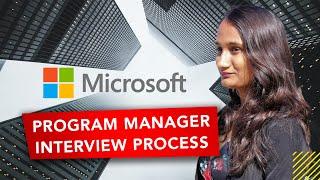 PROGRAM MANAGER @ MICROSOFT ABOUT JOB INTERVIEW